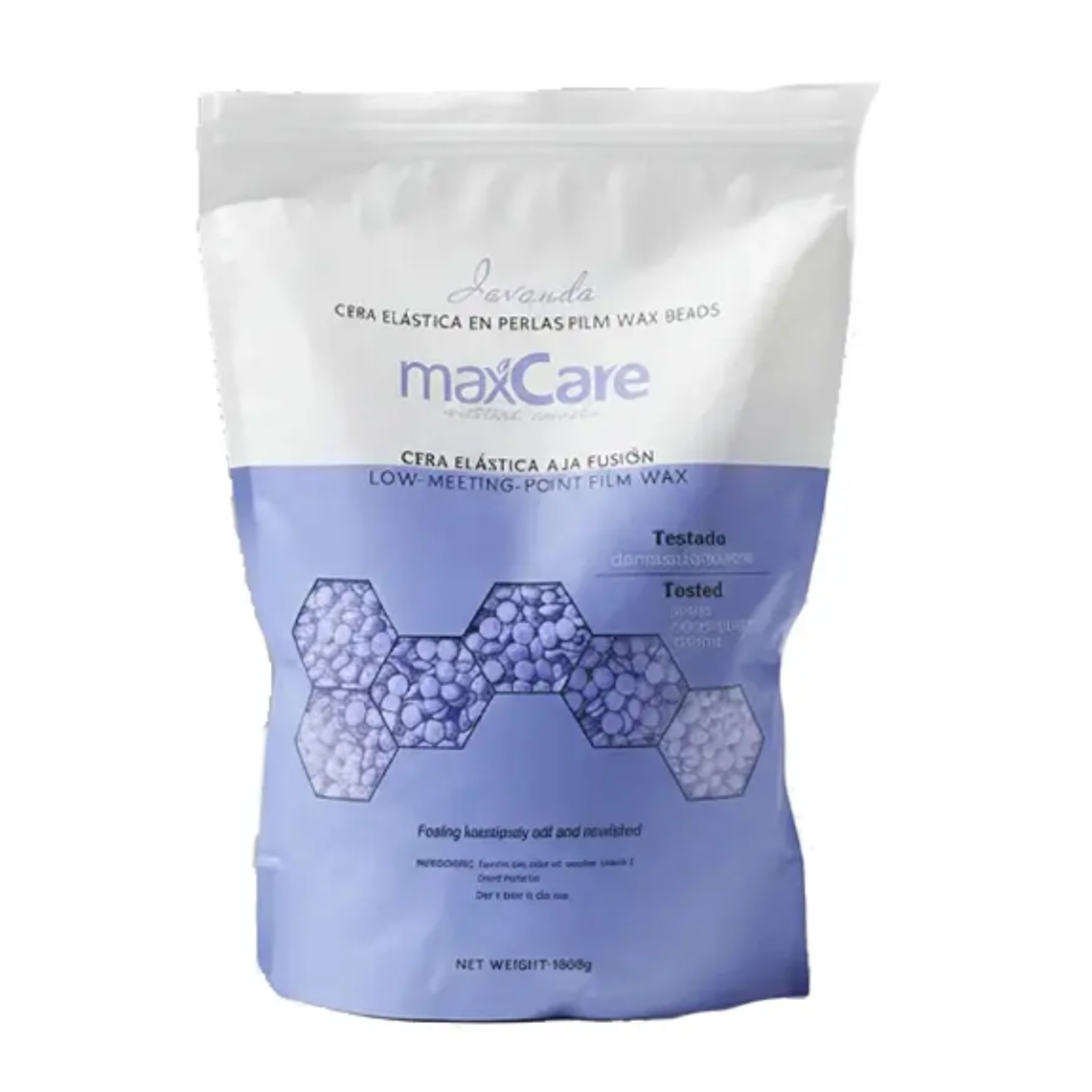 Cera Elastica Maxcare Profesional De Kilo Lavanda 1