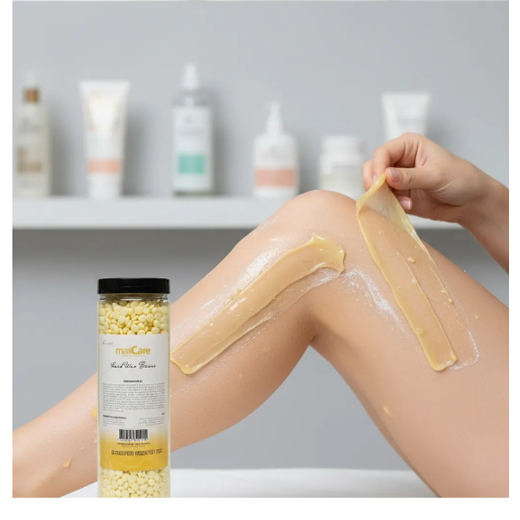 Maxcare Cera Elástica Depilatoria Miel 400g 2