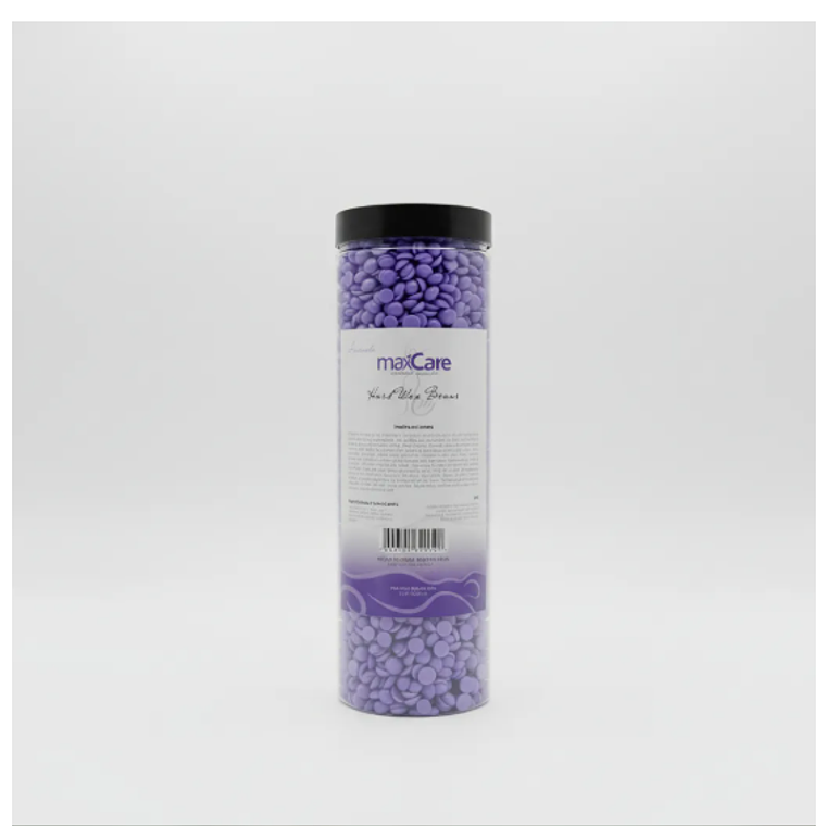 Maxcare Cera Elástica Depilatoria 400g Lavanda 1