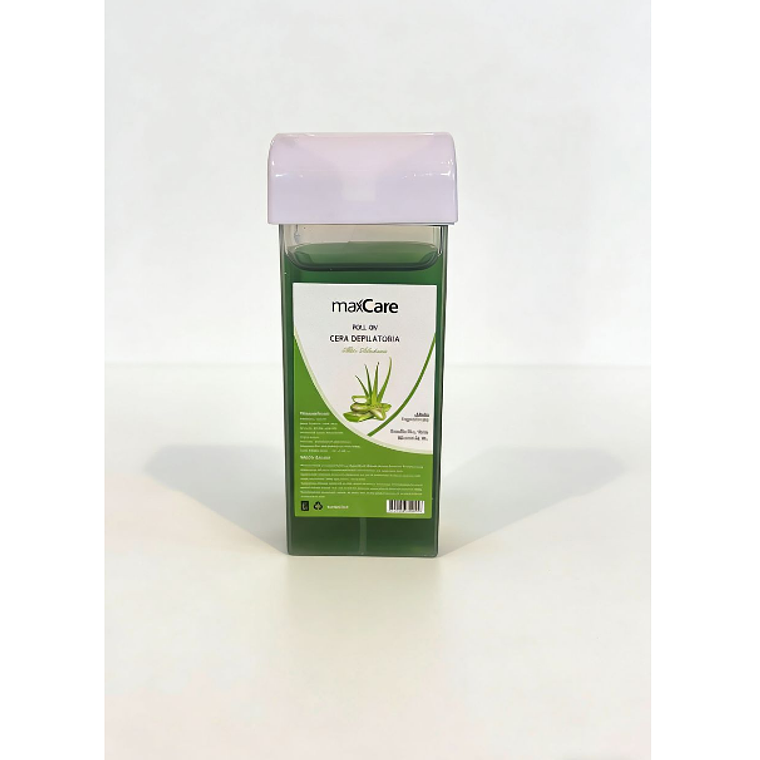Cera Depilatoria Roll-on Aloe Vera Maxcare 100g 2