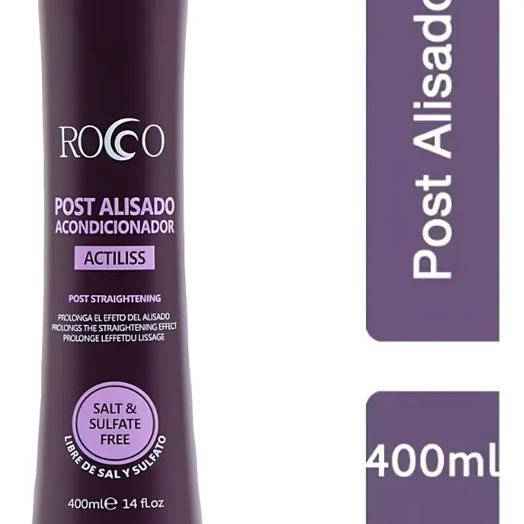 Rocco® Acondicionador Post Alisado Sin Sal 400ml 3