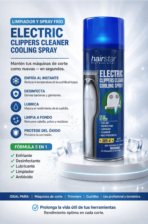 Hairstar® Cool Care 5 En 1 Aerosol 439ml⭐