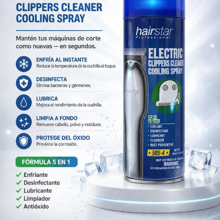 Hairstar® Cool Care 5 En 1 Aerosol 439ml⭐ 1