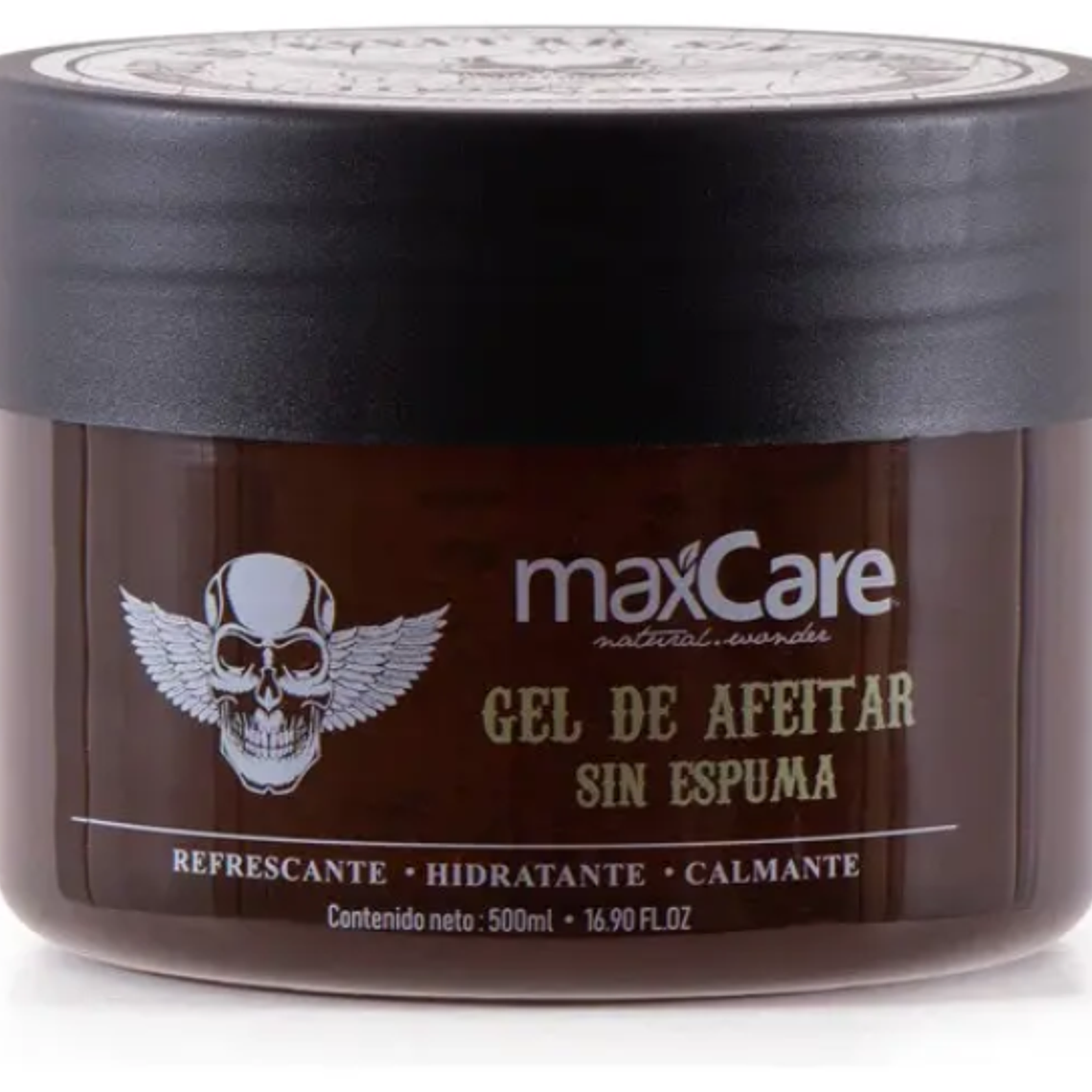 Maxcare Gel Afeitar Barba Sin Espuma 500ml Masculino 1