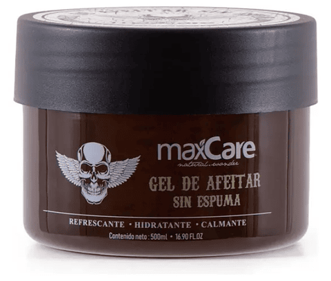 Maxcare Gel Afeitar Barba Sin Espuma 500ml Masculino