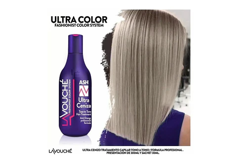 Lavouche® Tratamiento Matizante Cremoso Color Ultra Ceniza 300ML