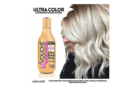 Lavouche® Tratamiento Matizante Cremoso Ultra Rubio Perla 300ml