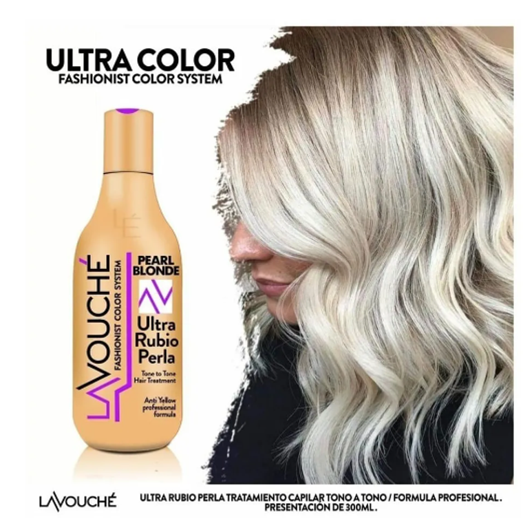 Lavouche® Tratamiento Matizante Cremoso Ultra Rubio Perla 300ml 1