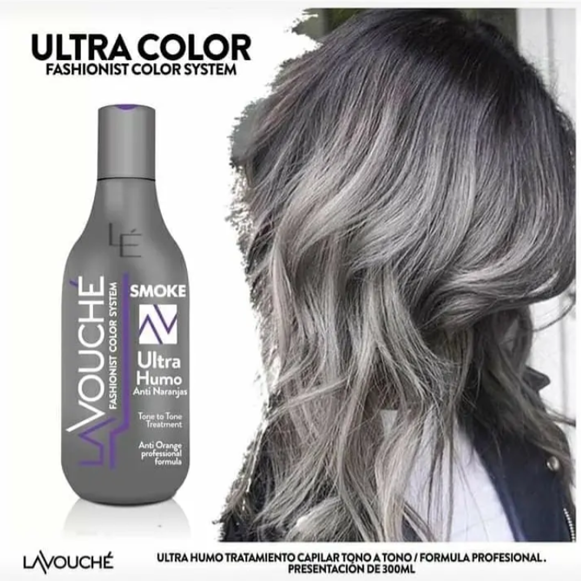 Lavouche® Tratamiento Matizante Cremoso Ultra Humo 2