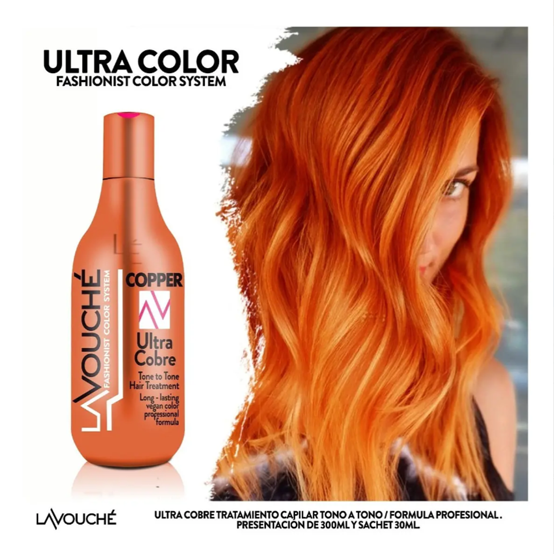 Lavouche® Tratamiento Matizante Cremoso Ultra Cobre 2
