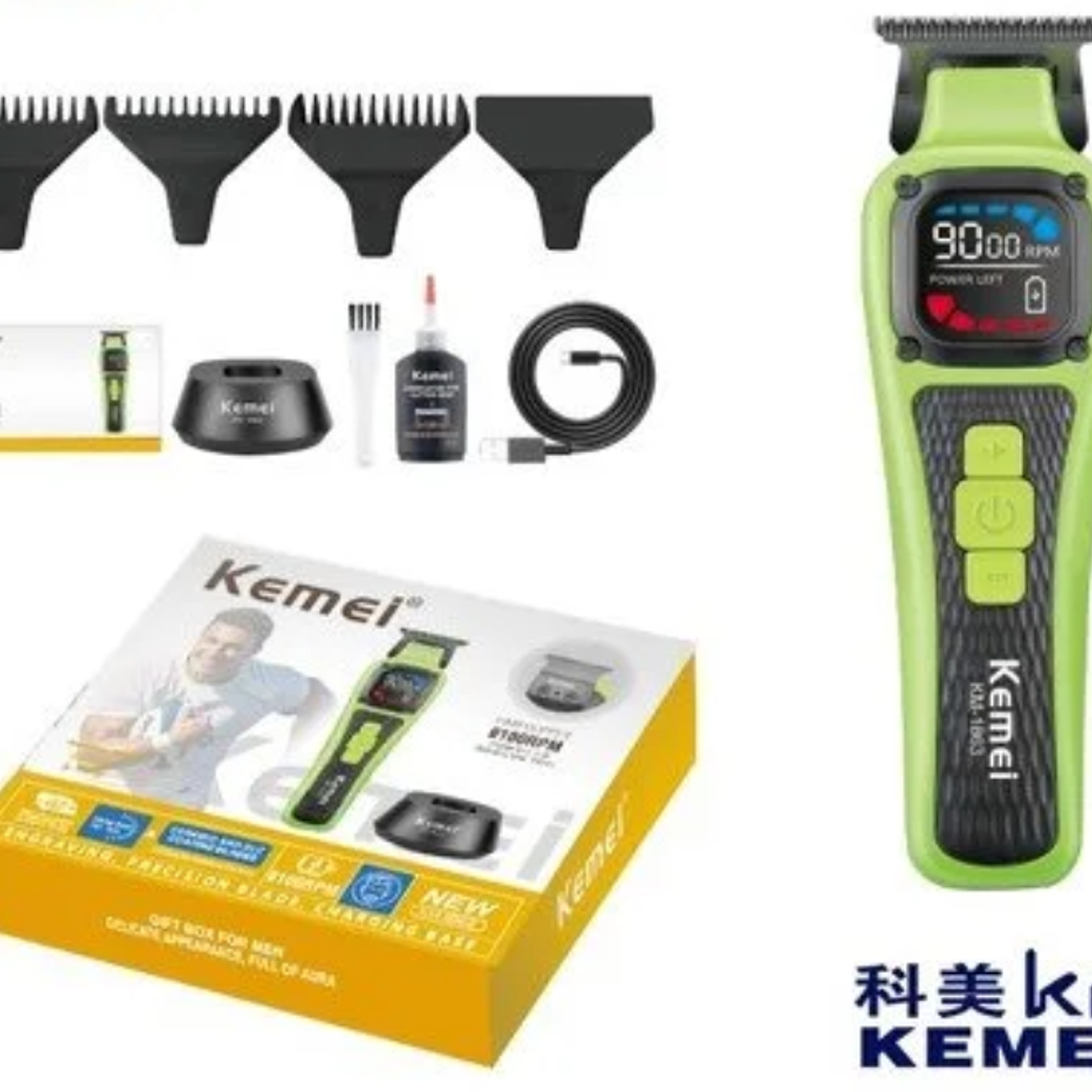 Kemei Desvelladora Barber Km-1863 9100PRM 1