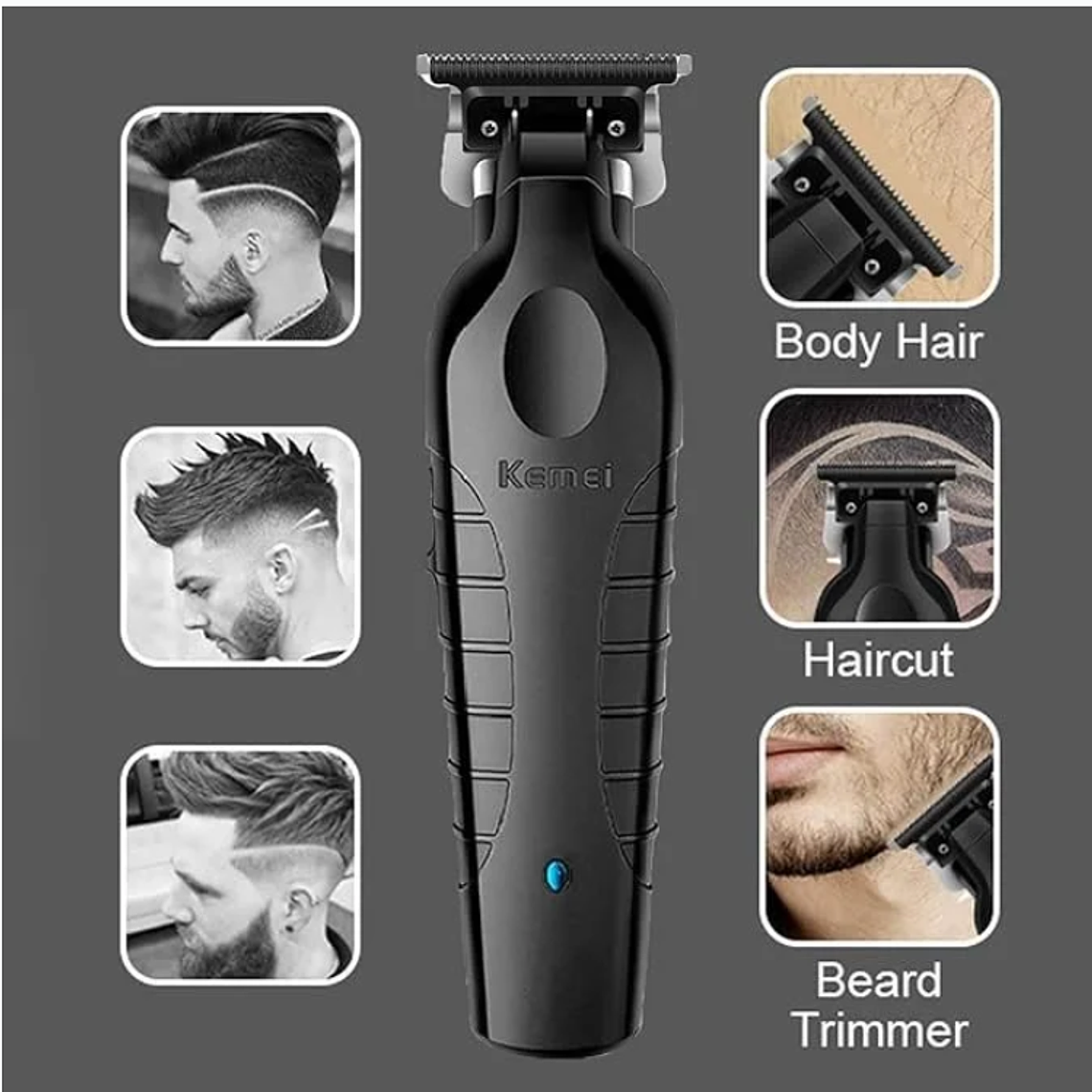 Kemei Desvelladora Transborder Barber Km-2299 7200PRM 2