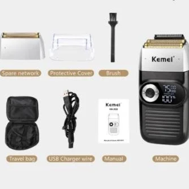 Kemei® Km-2026  Máquina Afeitadora 110v/240v 4