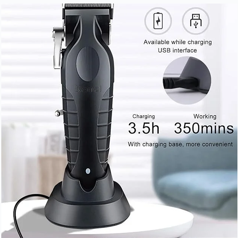 Kemei® Máquina De Corte Barber Km-2296 7200PRM 4