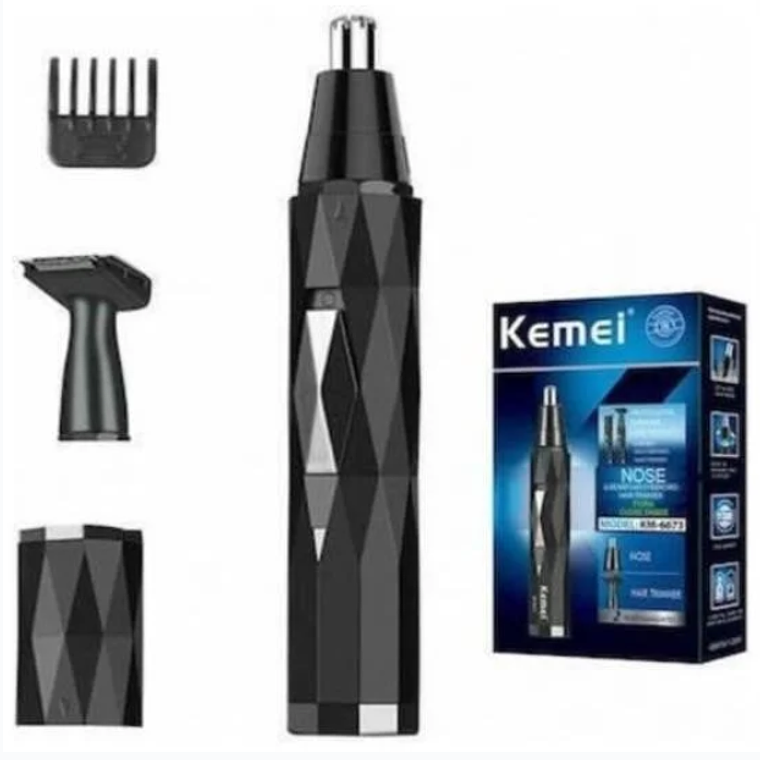 Kemei® Maquina de Corte 2 En 1 Nariz Oreja Patillas KM-6673 1