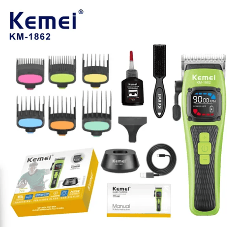 Kemei® Máquina De Corte Barber Km-1862 9000PRM