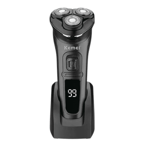 Kemei® Máquina Afeitadora Km-2805 Tres Cabezas Recargable