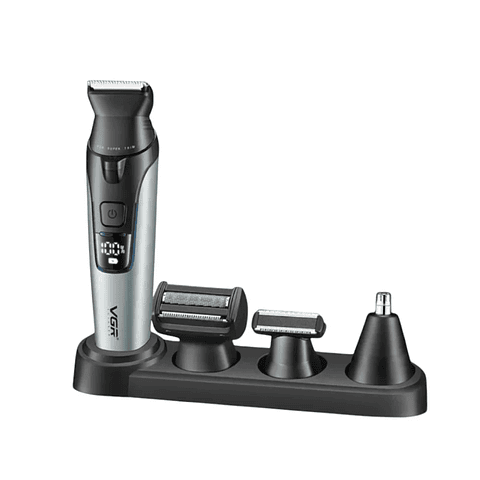 VGR Máquina Cortapelos V-634 – 4 en 1 | Color Verde | Versátil y Profesional