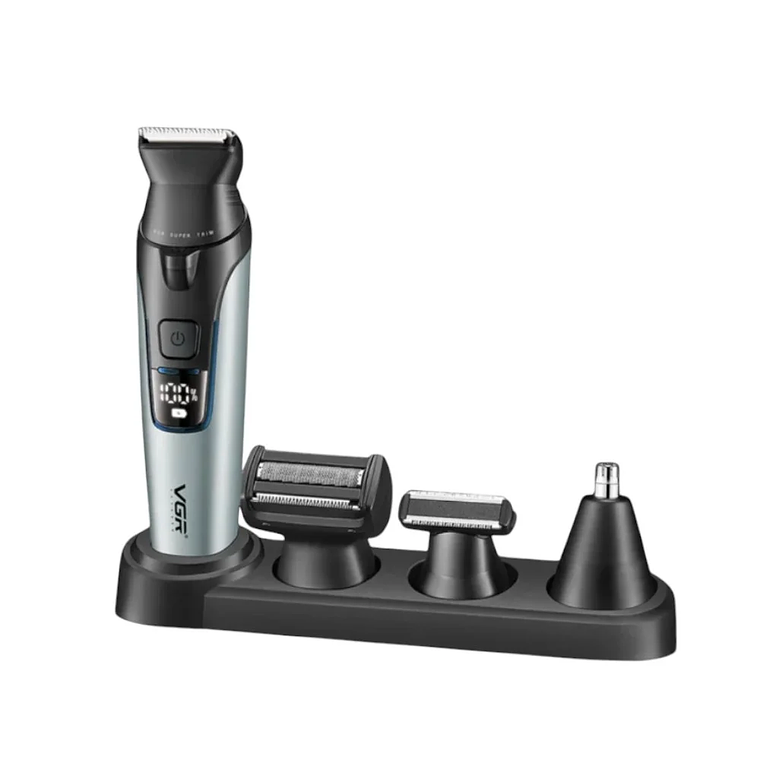 VGR Máquina Cortapelos V-634 – 4 en 1 | Color Verde | Versátil y Profesional 1