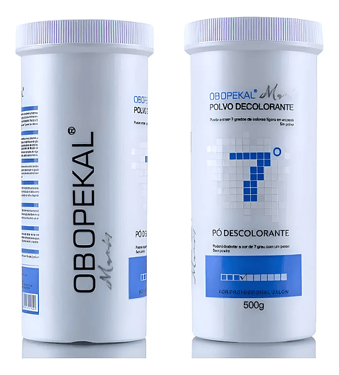 OBOPEKAL®（Polvo Color Blanco） Decolorante 550g