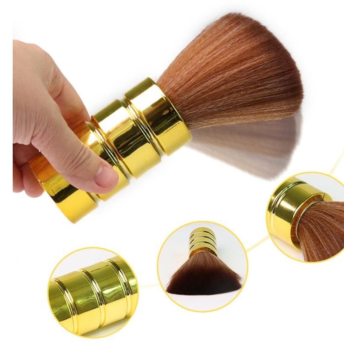 Botapelo Dorado Para Barberia DS261 3