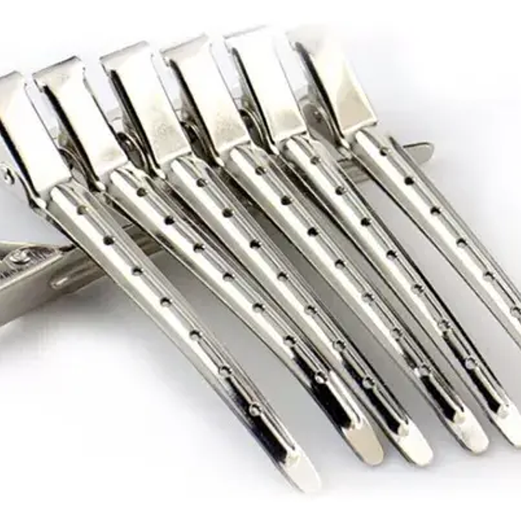 Pinzas Metálicas 8.5 Cm Para Peluquería Y Barbería 3