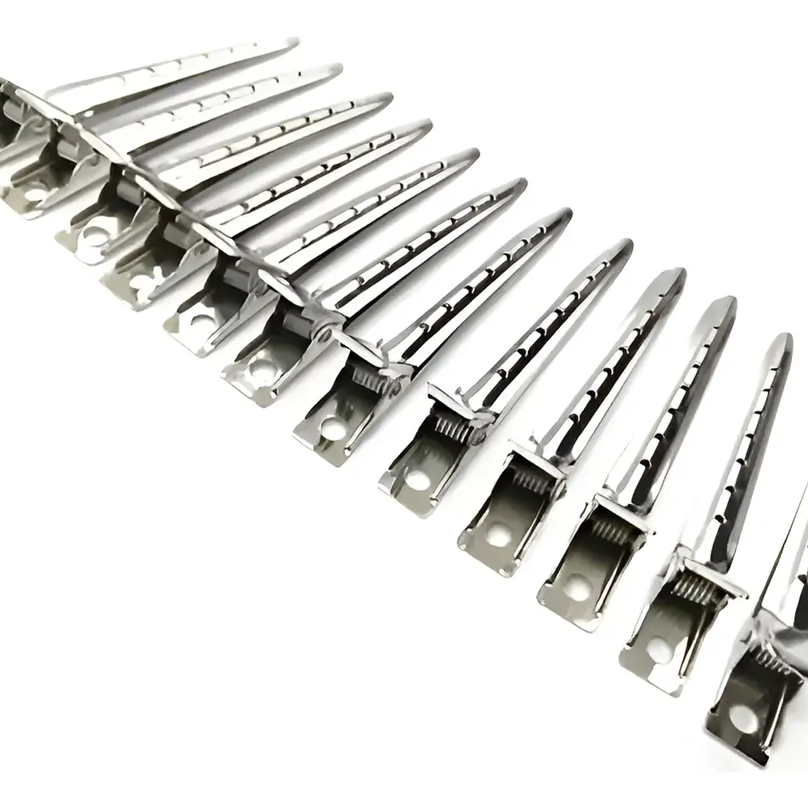 Pinzas Metálicas 8.5 Cm Para Peluquería Y Barbería 4