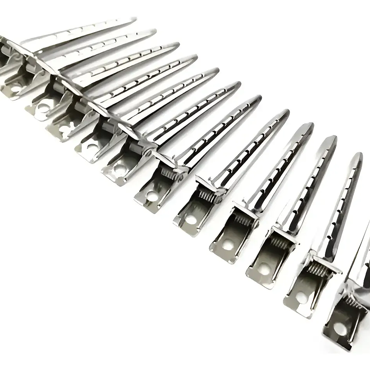 Pinzas Metálicas 8.5 Cm Para Peluquería Y Barbería 4