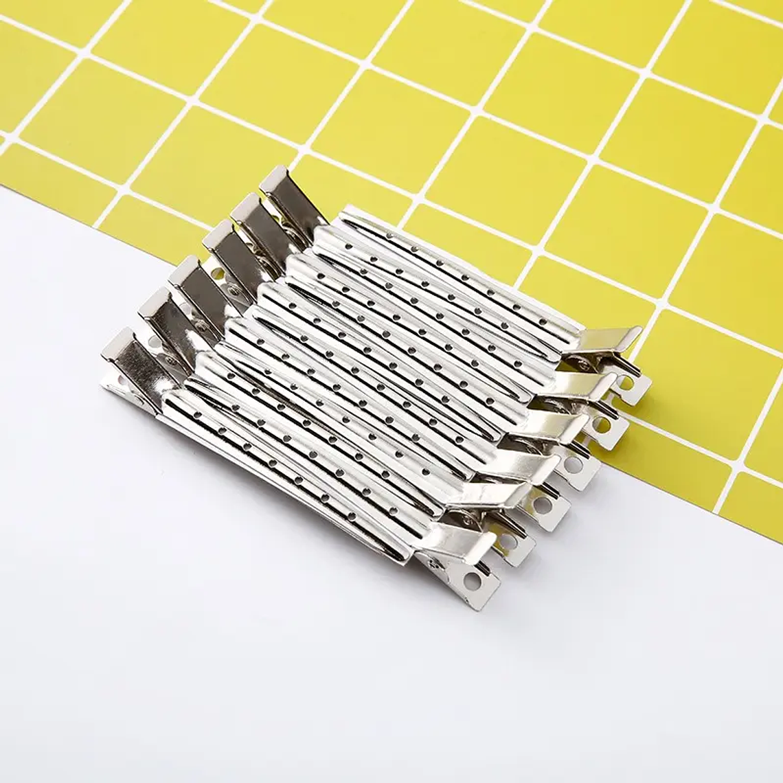 Pinzas Metálicas 8.5 Cm Para Peluquería Y Barbería 5