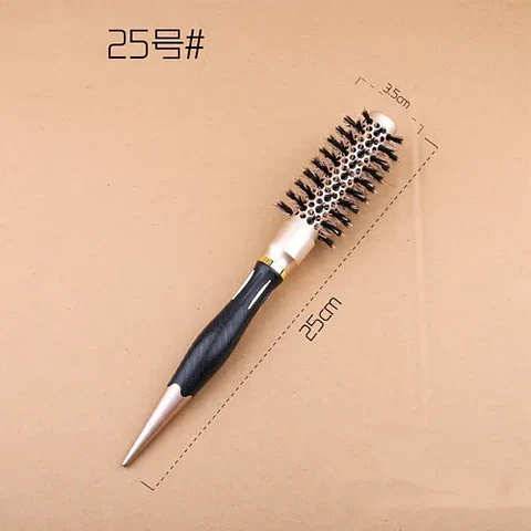 Maxcare® Cepillo Brushing Térmico Cerámic Con Cerdas 25mm Color Dorado