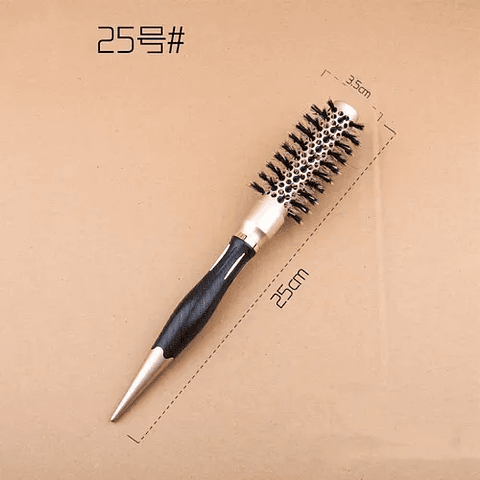 Maxcare® Cepillo Brushing Térmico Cerámic Con Cerdas 25mm Color Dorado