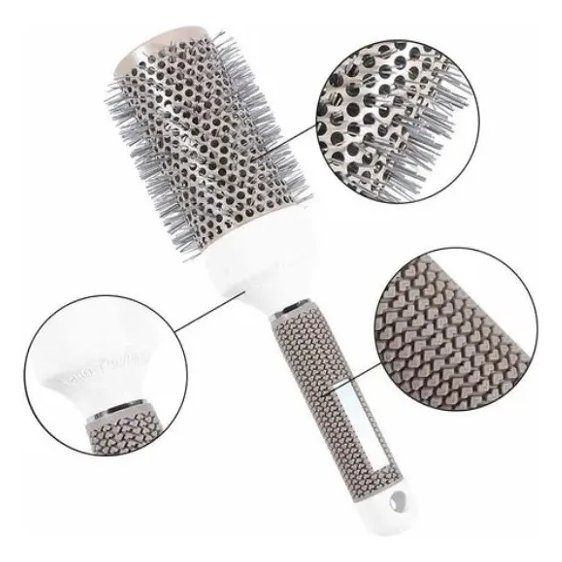 Maxcare® Cepillo Térmico Brushing Cerámica De 45mm gris 2