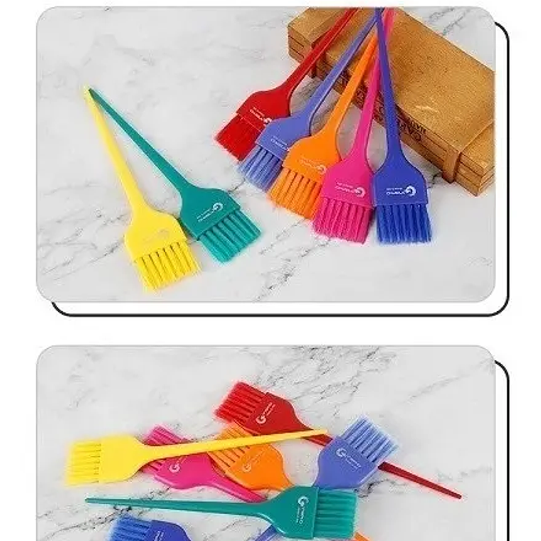 Maxcare® Pack 7 Brochas Para Tintura Color mixito 4