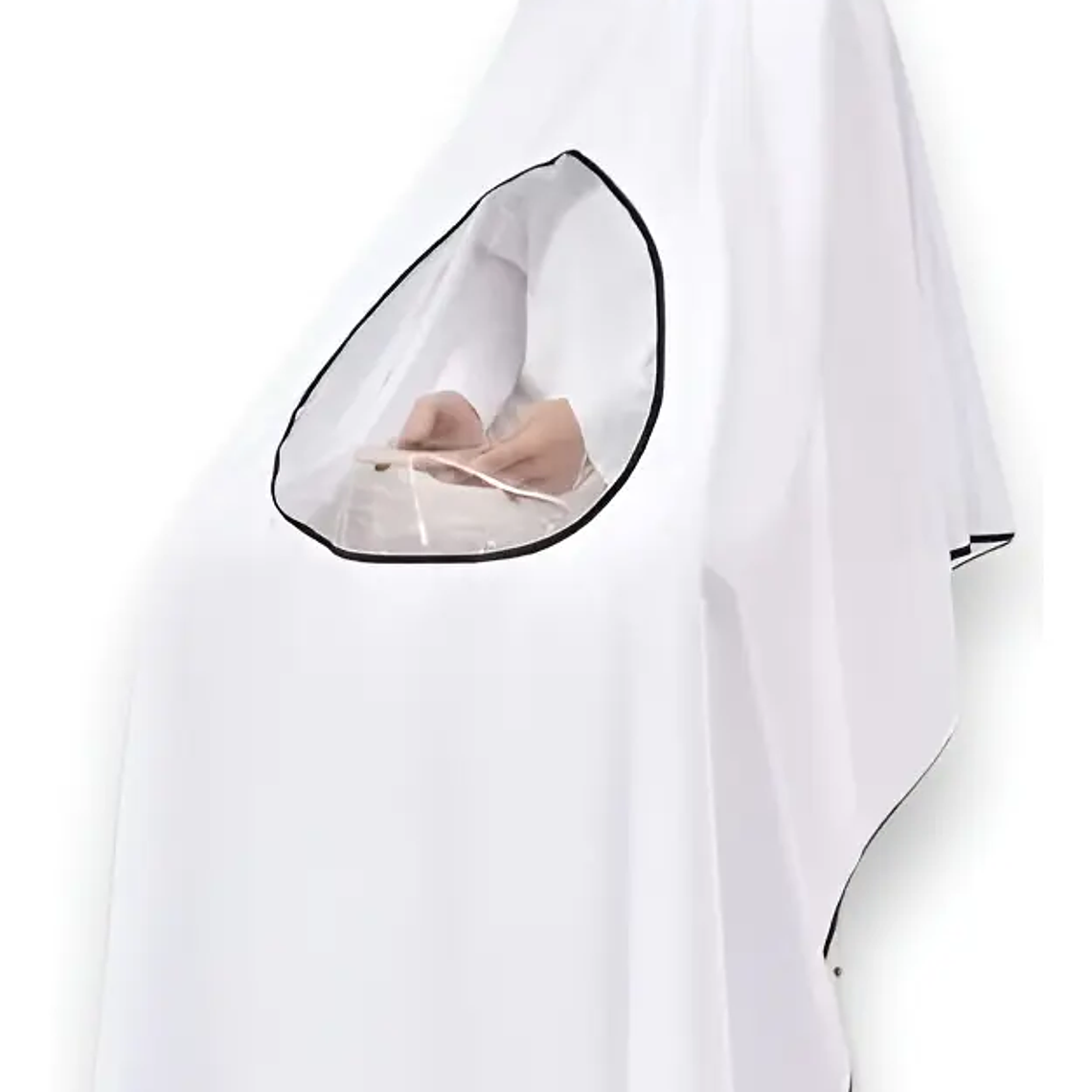 Capa De Barbero Profesional Con Visor Generico 2