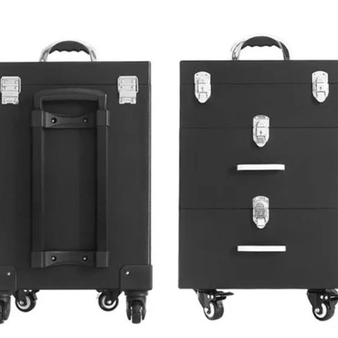 (Negra)Maleta Multiuso Para Manicure y Maquillaje - Tabby 2