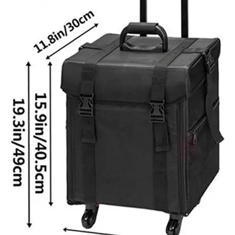 Maleta Peluqueria Doble De Tela Y-24 2