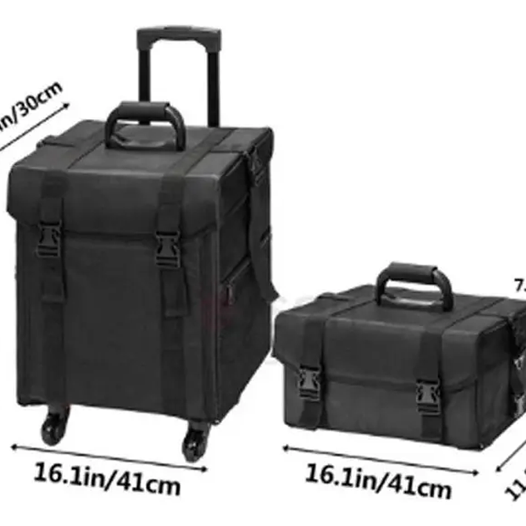 Maleta Peluqueria Doble De Tela Y-24 3