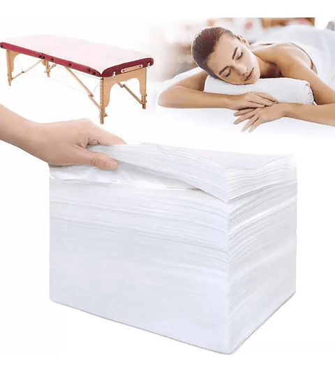 Pack X10 Sabanillas Desechable Con Elástico Para Camilla