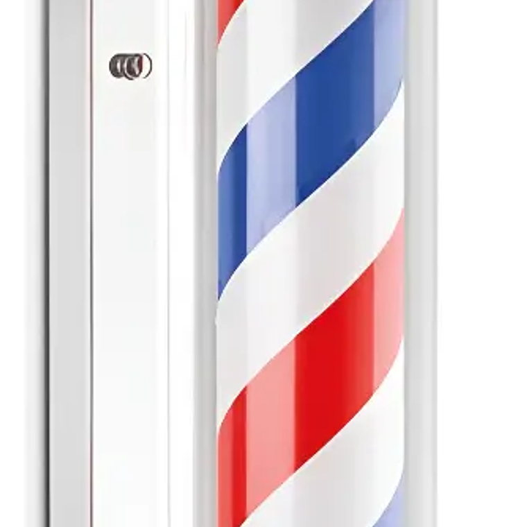 Letrero Barbería Peluquería Pole Giratorio Barber Shop 88cm 2