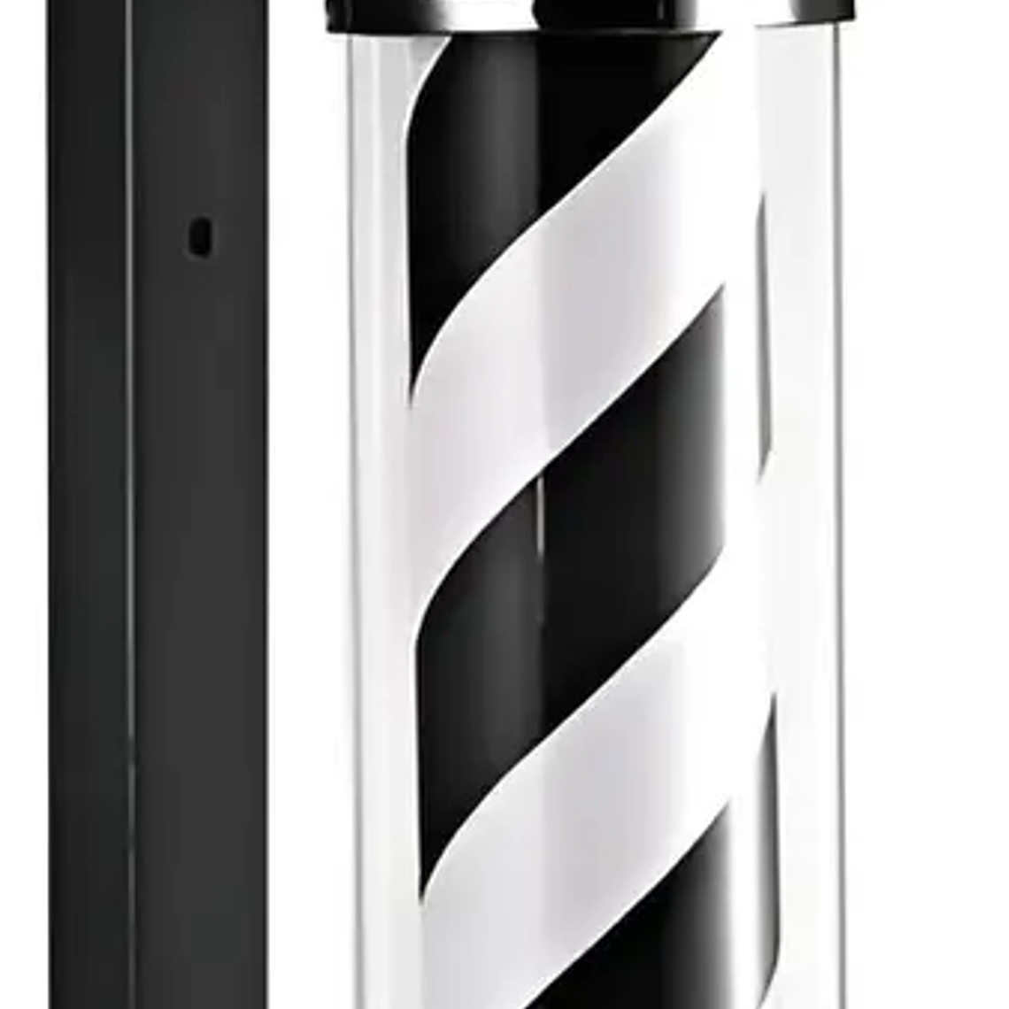 Letrero Barbería Peluquería Pole Giratorio Barber Shop 88cm 2