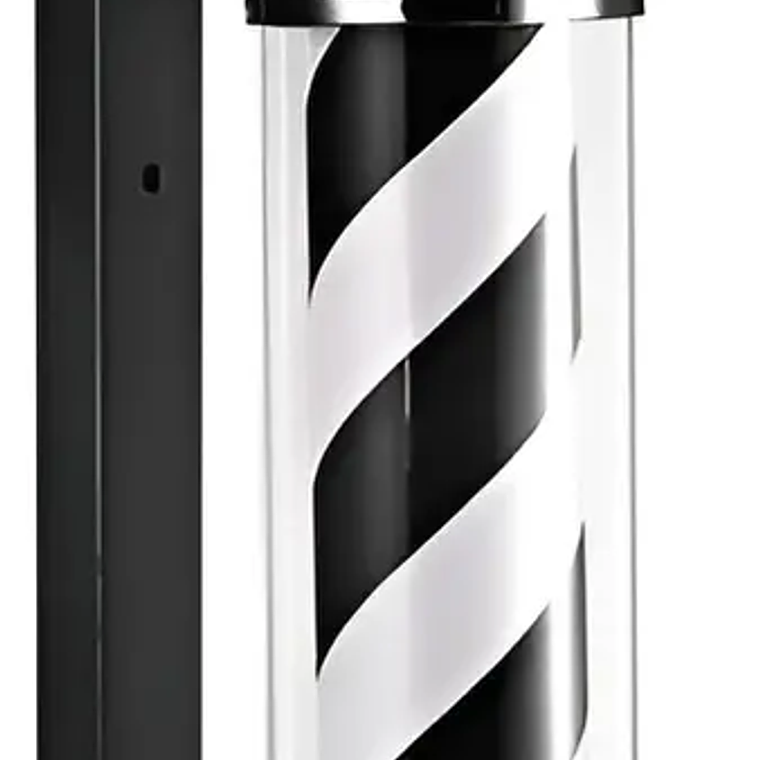Letrero Barbería Peluquería Pole Giratorio Barber Shop 88cm 2