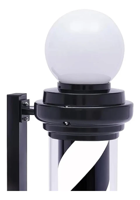 Letrero Barbería Peluquería Pole Giratorio Barber Shop 88cm