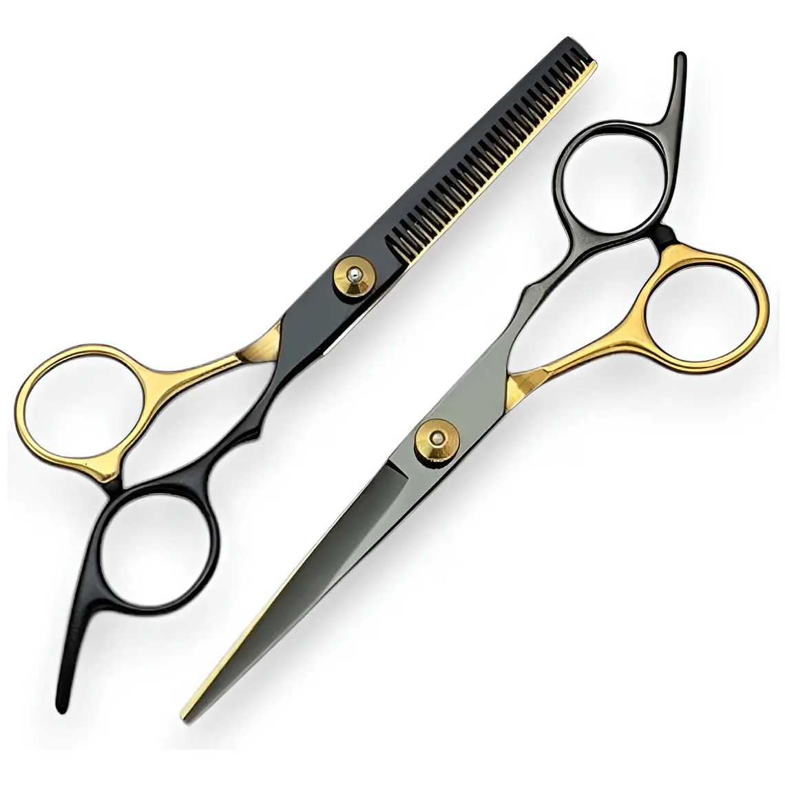 Kit Tijeras Para Cabello Profesional De Barbero 6.0 1