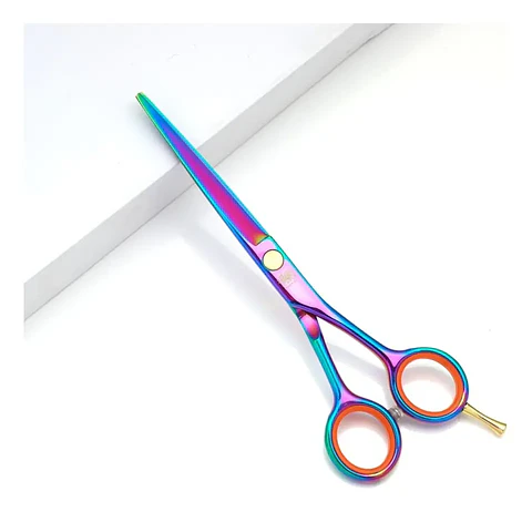 Tijera Filo Navaja Color Tornasol 6.0
