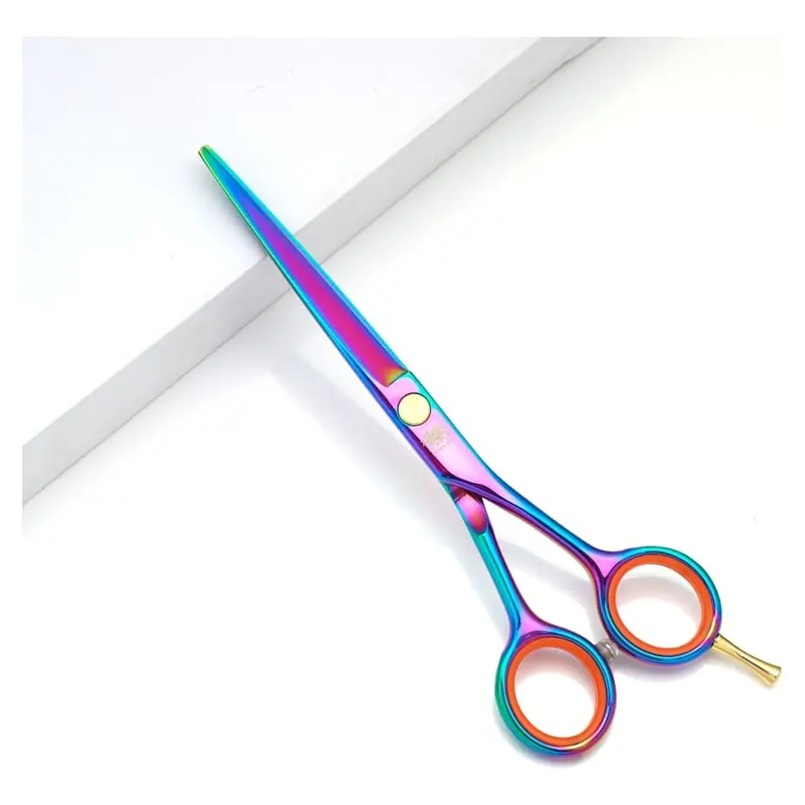 Tijera Filo Navaja Color Tornasol 6.0 1