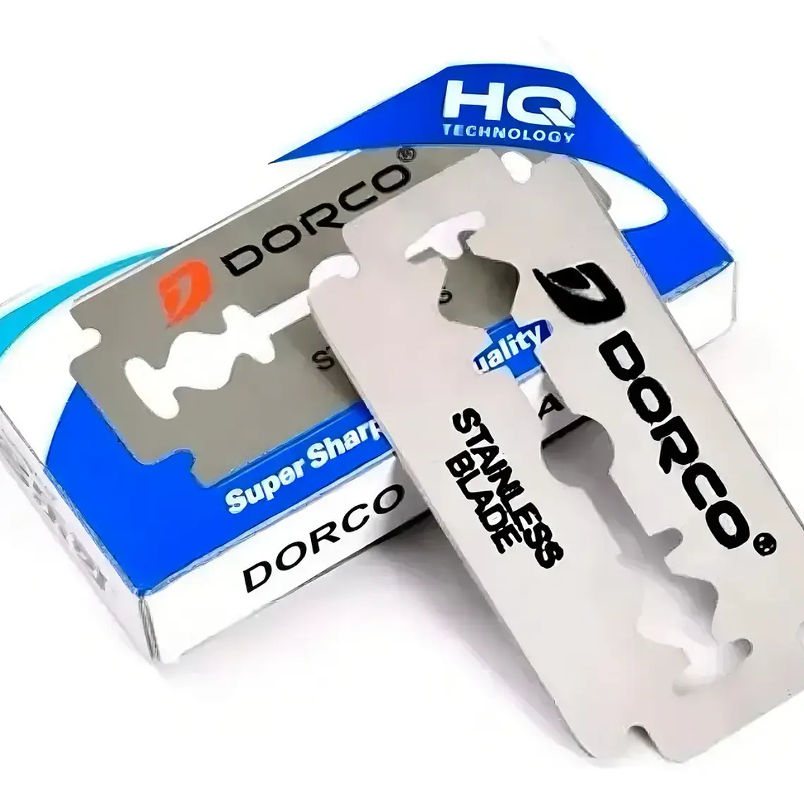 Dorco® 100 Hojas De Afeitar Para Navajas Cuchilla Barbería 2