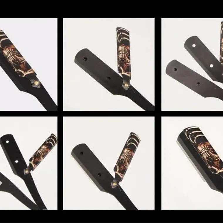 Porta Navajin Metalico Para Barber Shop 4