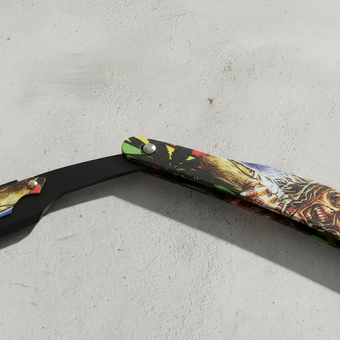 Porta Navajin Metalico Para Barber Shop 3