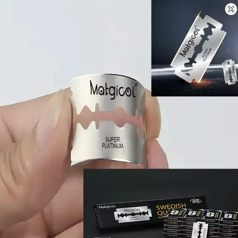 Pack 100 Repuestos Para Barberia ( Acero Sueco ) 3