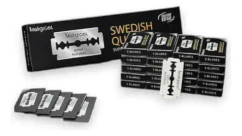 Pack 100 Repuestos Para Barberia ( Acero Sueco )